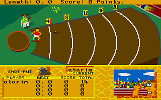 Just Another Silly Sports Sim atari screenshot